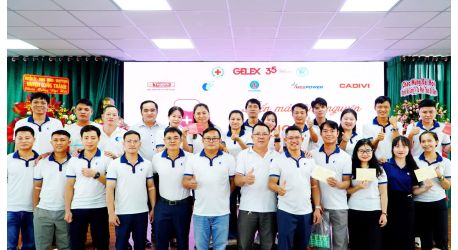 CFT LAN TỎA YÊU THƯƠNG QUA CHƯƠNG TRÌNH “MỘT GIỌT MÁU – MỘT TẤM LÒNG GELEX”