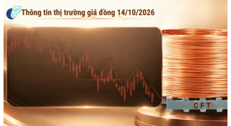 Giá Đồng LME Hôm Nay Cập Nhật Mới Nhất: Phục Hồi Lên Mức 14.578 USD/Tấn Trong Bối Cảnh Nguồn Cung Khai Thác Thắt Chặt