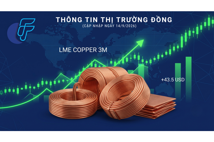 Thị Trường Kim Loại Cơ Bản: Giá Đồng LME 3M Phục Hồi Sau Cú Giảm Sâu Phiên 11/9