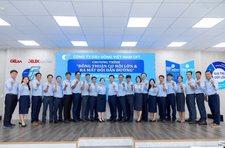 CFT KHÔNG CHỈ SẢN XUẤT DÂY ĐỒNG, MÀ CÒN KIẾN TẠO VĂN HÓA “ĐỒNG TIẾN”